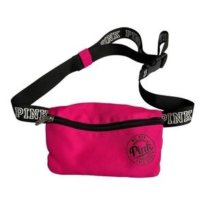 Victoria's Secret PINK Neon Pink Fanny Pack Waist Belt Bag